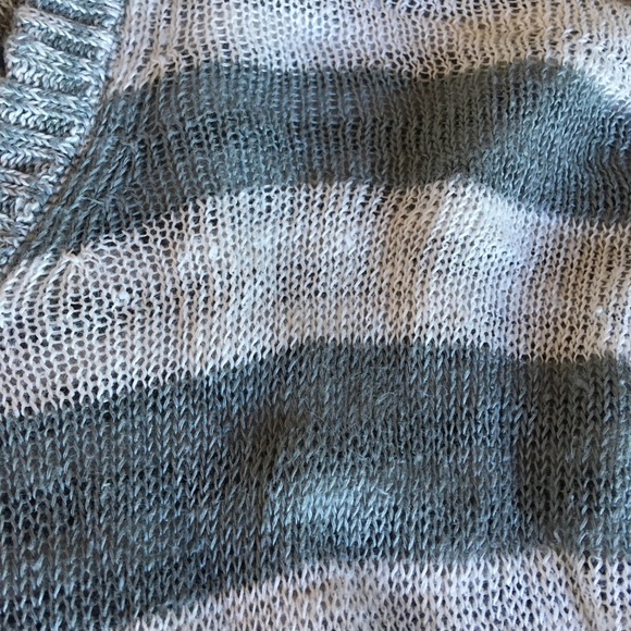 Eileen Fisher Striped Sweater 100% Linen + Organic Cotton/Hemp Lining Small / S - Picture 9 of 16